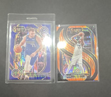 Panini Select 2024-25 Serial Numbered Luka Dončić Pascal Siakam 2 Card Lot