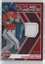 2023 Panini Elite Extra Edition Future Threads Red 23/49 Cooper Ingle 14lt