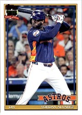 2026 Topps Series 1 Yordan Alvarez Houston Astros #T91-36 1991 Design