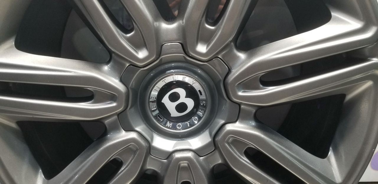 16 BENTLEY CONTINENTAL GTC 21X9.5 DOUBLE 7 SPOKE WHEEL RIM SILVER