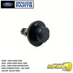 2009-2014 FORD F150 11-16 F250 F350 EXPEDITION DASH POWER POINT PORT 12V OUTLET