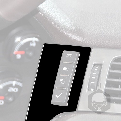 23x For Silverado Sierra 2007-2013 Piano Black Interior Dashboard Console Kits - Picture 6 of 9
