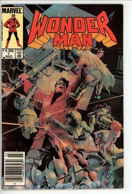 WONDER MAN #1 (1986, Marvel Comics) 1st Self-Titled Issue ONE-SHOT KEY VF+