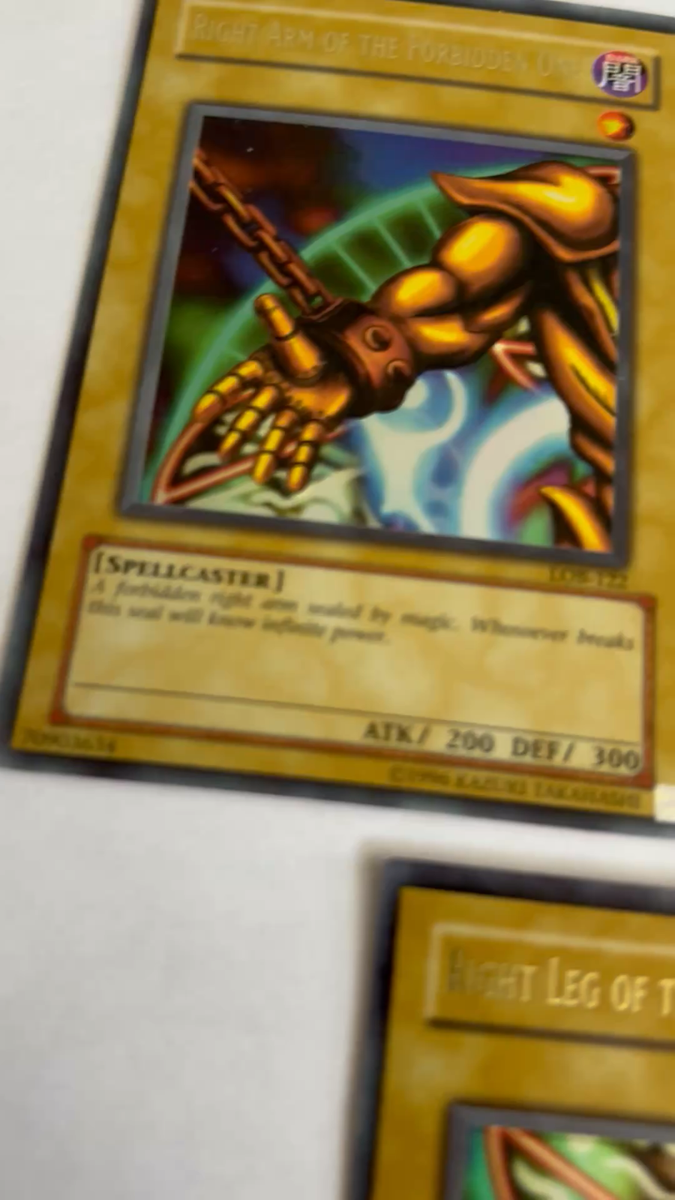 🔥 YUGIOH Exodia The Forbidden One Set (5 PIECES) Kazuki 1996 | eBay