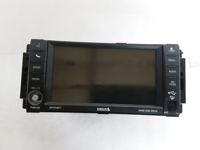 2013 2014 WRANGLER RECEIVER W/ NAVIGATION AND SATTELITE RADIO 05091338AC