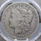 1890 "CC" Morgan SILVER Dollar $1 PCGS F12 #991 Fine *CARSON CITY* ECC&C, Inc.