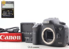 [MINT] Canon EOS 7D Mark II 20.2MP DSLR Camera Black Body w/Strap From JAPAN
