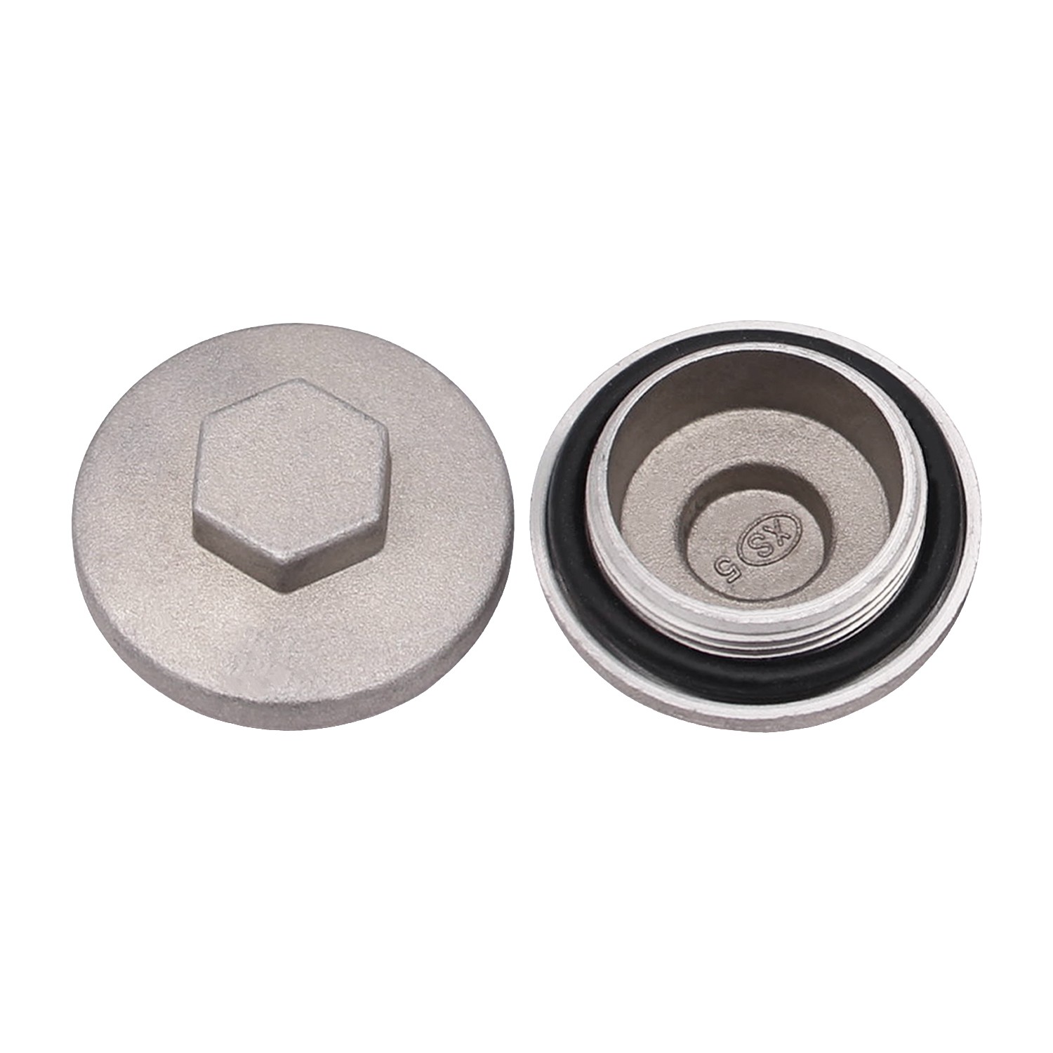 2x Valve Adjuster Cover Cap O-Ring For Suzuki QuadRunner LT LT-F 125 160 185 230