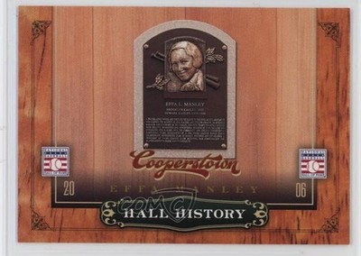 2012 Panini Cooperstown Hall History Effa Manley #7 HOF 4m0