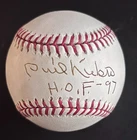 Phil Niekro signed baseball. No COA