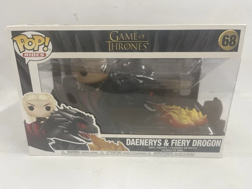 Funko Pop! Rides: Game of Thrones - Daenerys & Fiery Drogon #68