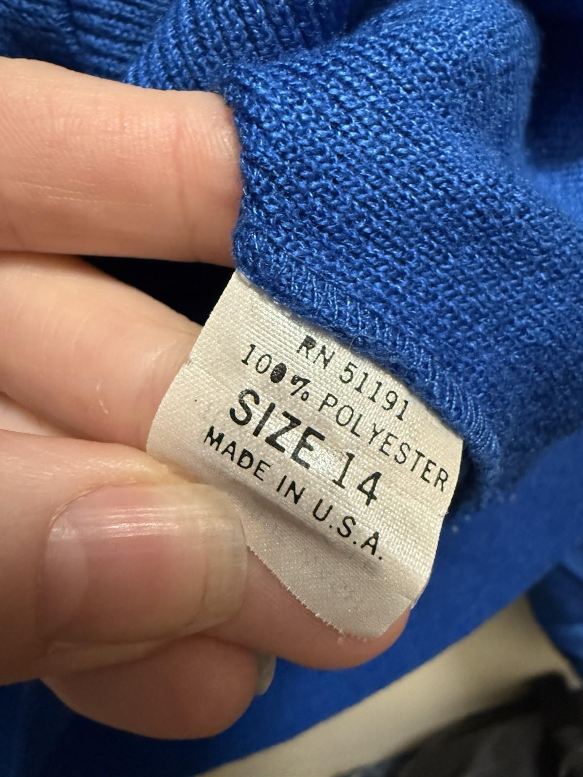 Philippe Marques Blue Collared Button-Up Long Sle… - image 6