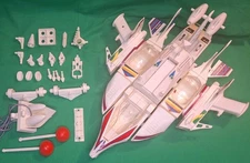 Micronauts Battle Cruiser Mego Vintage Complete W/ Instructions