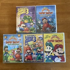 Super Mario Bros. 3 / super Mario Bros super show Cartoon dvd lot 5
