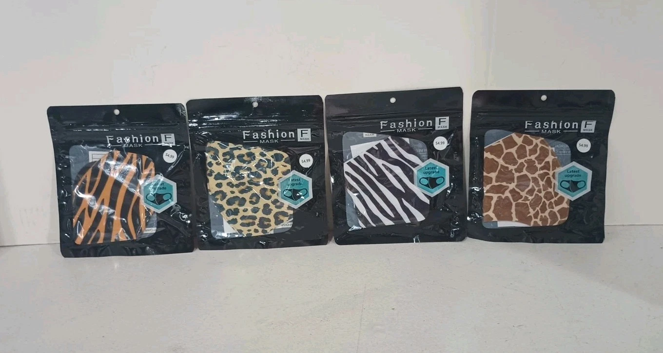 Lot Of 60 Fashion Face Masks Class B Non-Medical PCRG10228