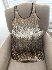 EXPRESS WOMENS DRESS SEQUIN SIZE M NWT