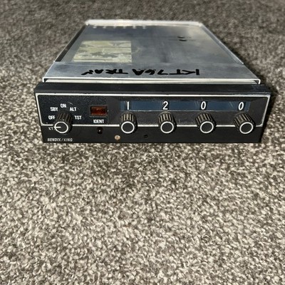 King KT-76a Transponder (As Removed | Operator For ATC/Failed Transponder Check)