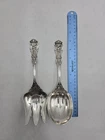 Francis I Reed & Barton Sterling Silver Large Salad Serving Set No Mono 303g