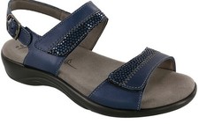 SAS Women's Nudu Sandal Navy 10.5 Wide New In Box Save Big
