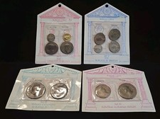 Reproduction Roman Coins, Sets 1 through 4, Coins in Roman Britain, 12 coins