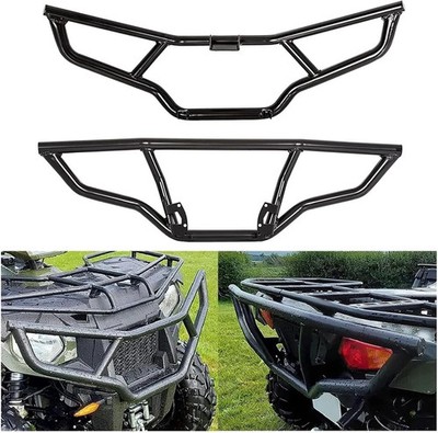 ECOTRIC Brush Guard Bumper Set for Polaris Sportsman 570 450 HO