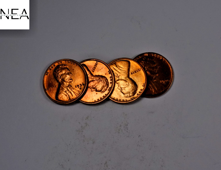 1930-D+1935+1936-D+1939-S Lincoln Wheat Penny Cent Lot ~ AU/Uncirculated~ ZWL55