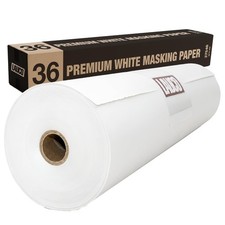 Lauco White Masking Paper Automotive Painters Multi-purpose 36 X 9000 750 Lauco White Masking Paper Automotive Painters Multi-purpose 36 X 9000 750