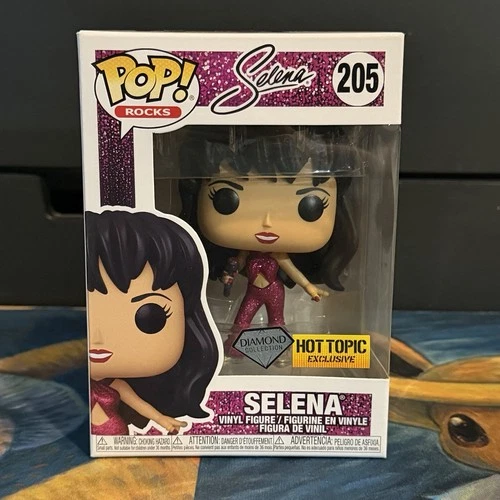 FUNKO POP ROCKS SELENA DIAMOND #205 HOT TOPIC EXCLUSIVE *VAULTED*