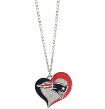 NFL New England Patriots Necklace Officially Licensed