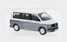 1:43 IXO Volkswagen T6 Multivan Minibus 2017 Grey White CLC595N.22 MMC