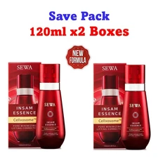 2x SEWA INSAM ESSENCE Firming Pore Minimizing Lifting Antioxidant Ginseng 120ml