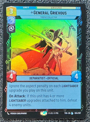 General Grievous - Trophy Collector (Foil) - Twilight of the Republic (TWI)