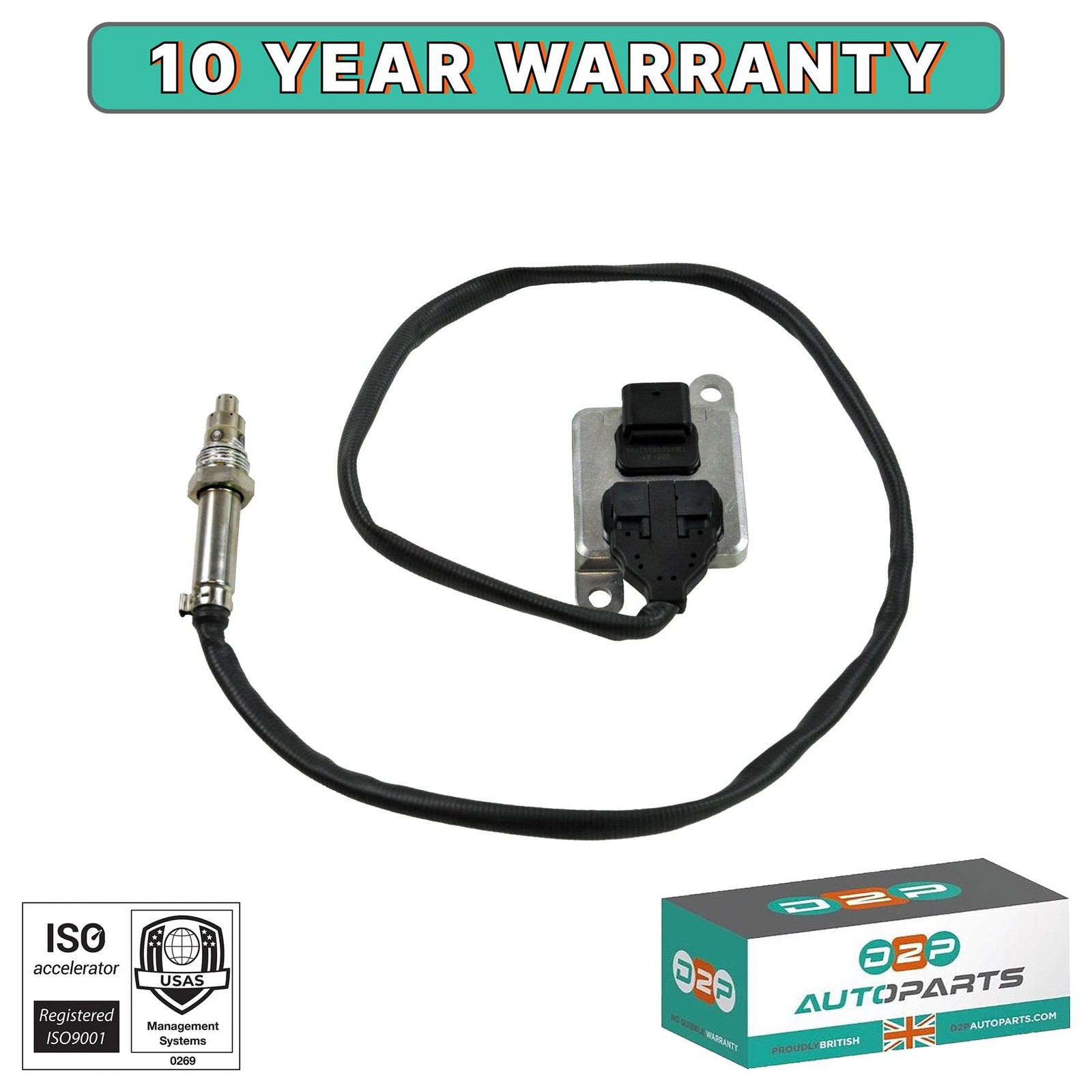 NOX NITROGEN OXIDE SENSOR A0009059803, 5WK96683F, 5WK97250, 7557042, 70680202