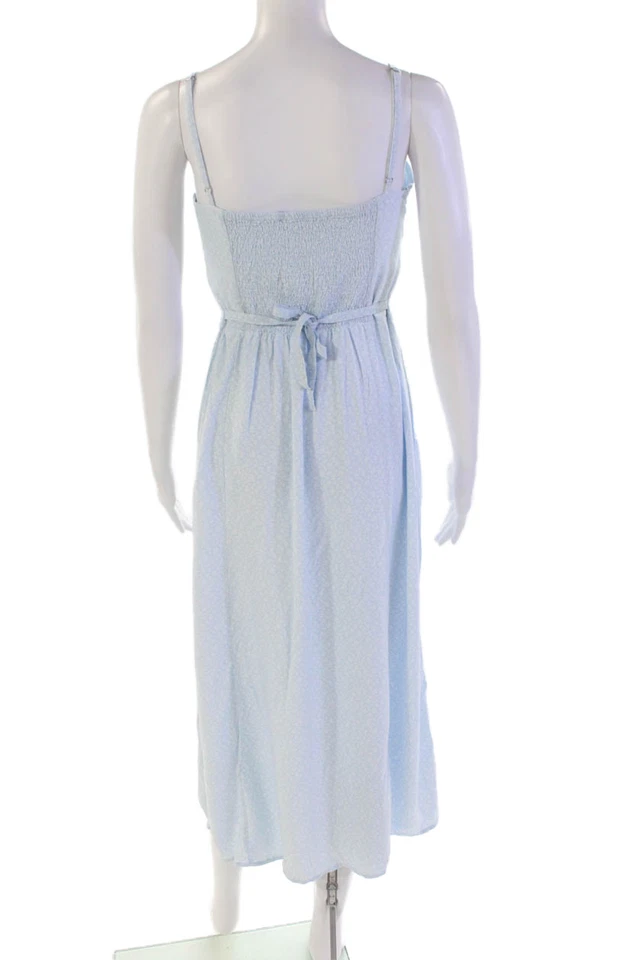 Brandy Melville Womens Cotton Floral Spaghetti Strap Maxi Dress Black Size XS - Image 3 of 4