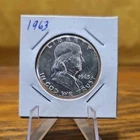 1963 (P) Franklin Half Dollar  90% Silver