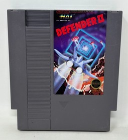 NES Nintendo - Defender II 2 - Includes Manual & Dust Cover - Tested (1988)