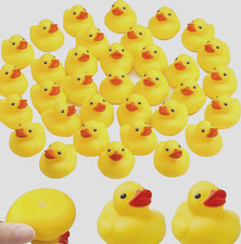 2 Inch Yellow Rubber Duck Bath Toys Large Rubber Ducks Bath Ducks Squeak Bathtub