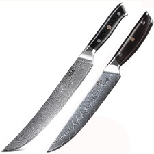2Stk TURWHO Fleischmesser Japanischer VG10 Da...