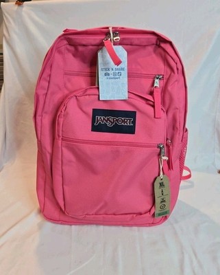 JanSport Unisex XL Even Bigger Pink 15'' LapTop Sleeve Back Pack