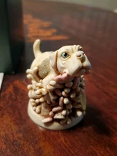 Dog Figure Box ~ Version 1 ~  by Master Carver Peter...