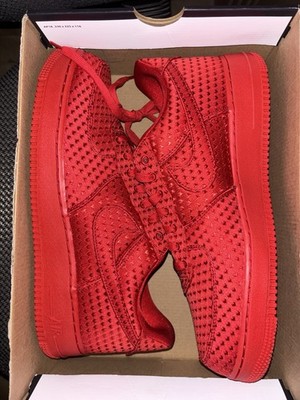 Nike Air Force 1 Low Valentines Day University Red Mens Size 11.5 (IB6836-600)