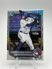 2025 Bowman Draft Chrome JoJo Parker 1st Mojo Refractor Card #BDC-8 Blue Jays