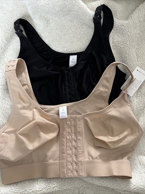 Feeling Girl, Undergarments Bundle, Front Closure, Black Small/Medium Nude NWT