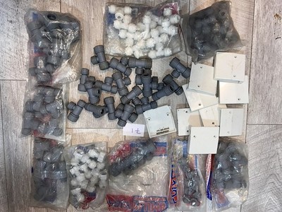 RESTPOSTEN (71) SANITÄRFITTINGE POLY ROHR SANITÄR STECKPASS GEMISCHT 10 15 22mm AUSVERKAUF