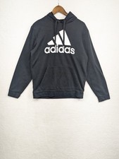 Adidas Golf Fleece Hoodie Sweatshirt Men  s Black Logo M