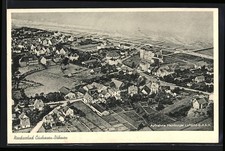 Cuxhaven-Dühnen, Ortsansicht, Fliegeraufnahme, Ansichtskarte 