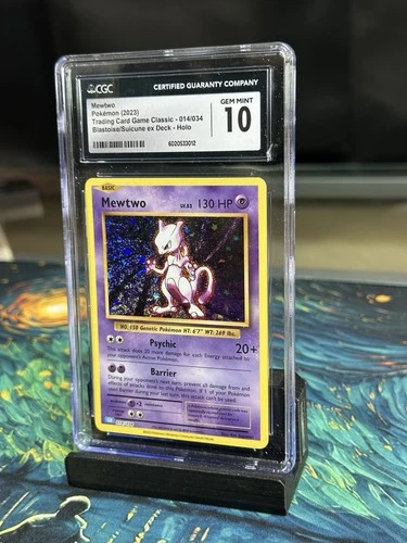 CGC 10 Mewtwo 014/034 CLB Holo - Pokemon TCG Classic -