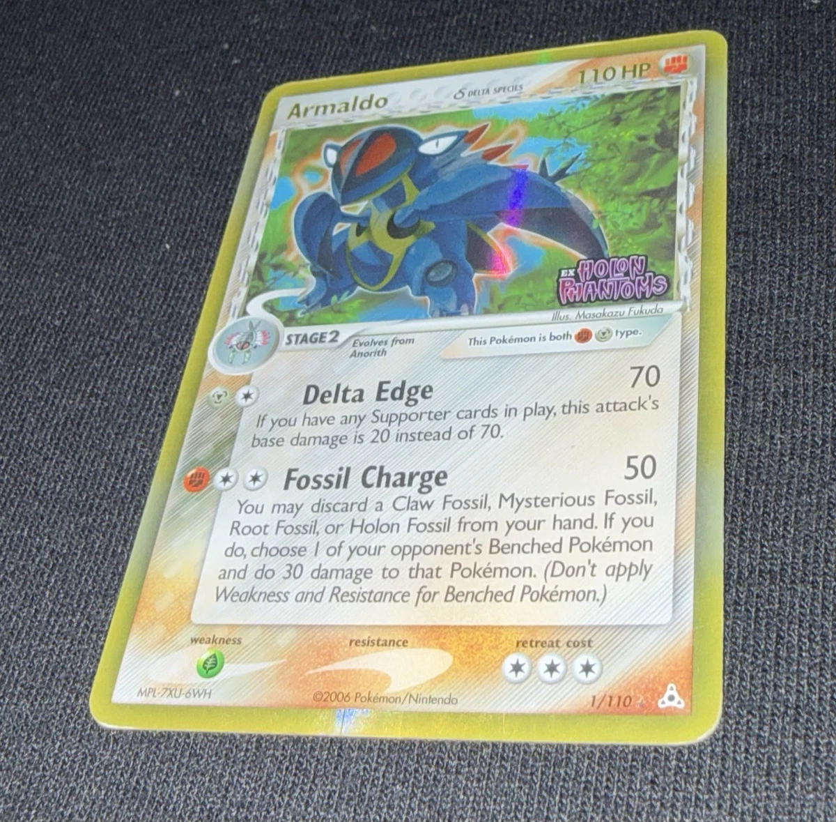 Armaldo Pokémon TCG Cards for sale | eBay