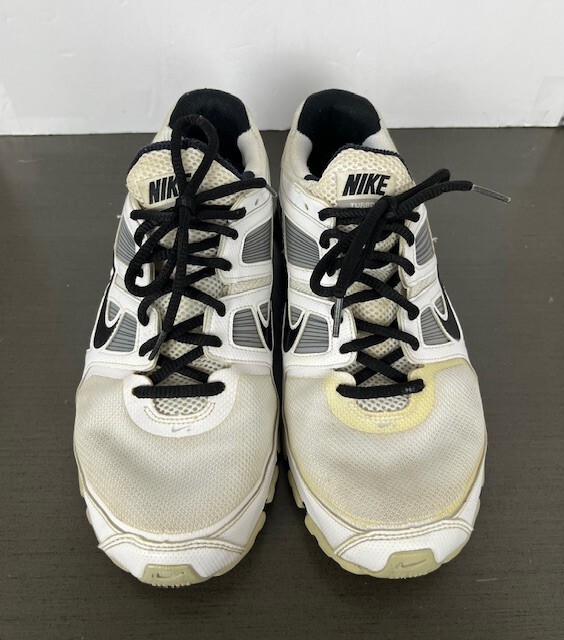 Nike Shox Turbo 11 Sneaker Size 8.5 White 407266-100 | eBay