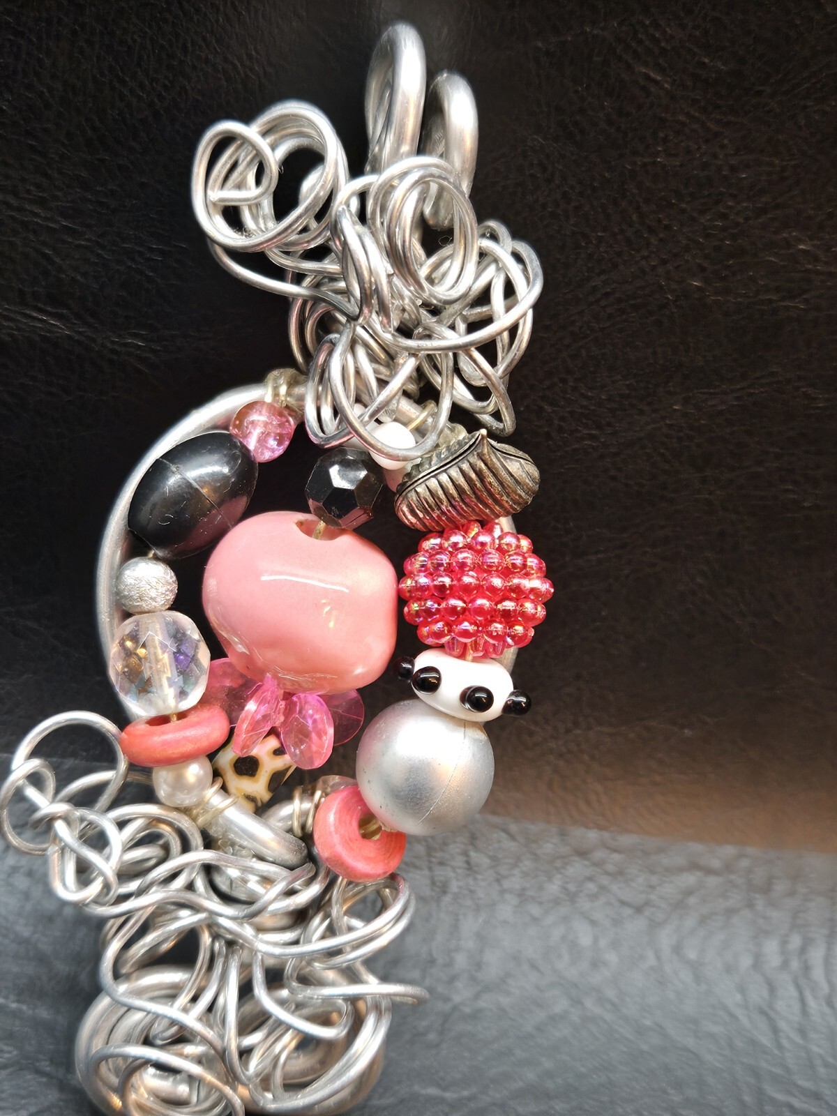 Multicolor Handcrafted Long Statement Pendant? I … - image 3